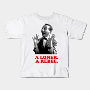 A Loner a Rebel. Kids T-Shirt